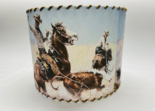 RDR Pasture Roping Lampshade Medium