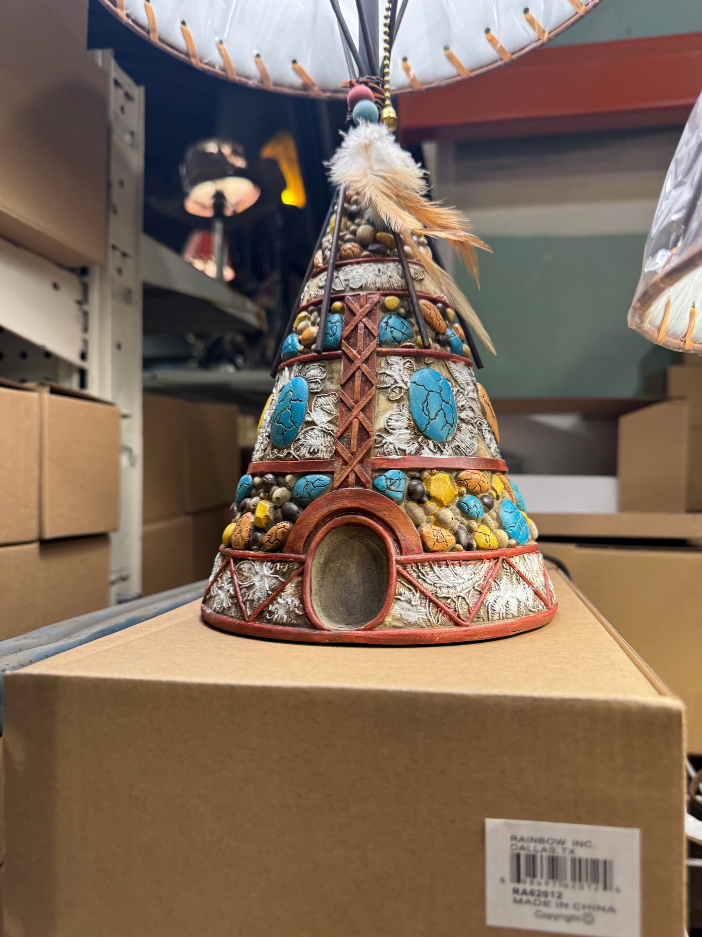 RA62012 Native TeePee Lamp