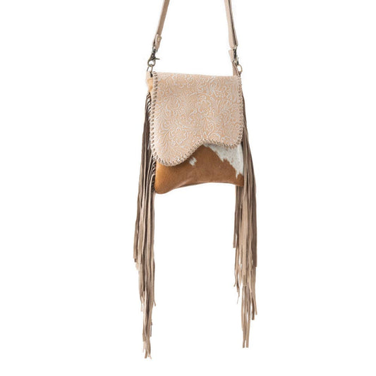 Myra Bag - Western Ember Concealed Carry Bag in Autumn Blaze & Moonlit Ivory