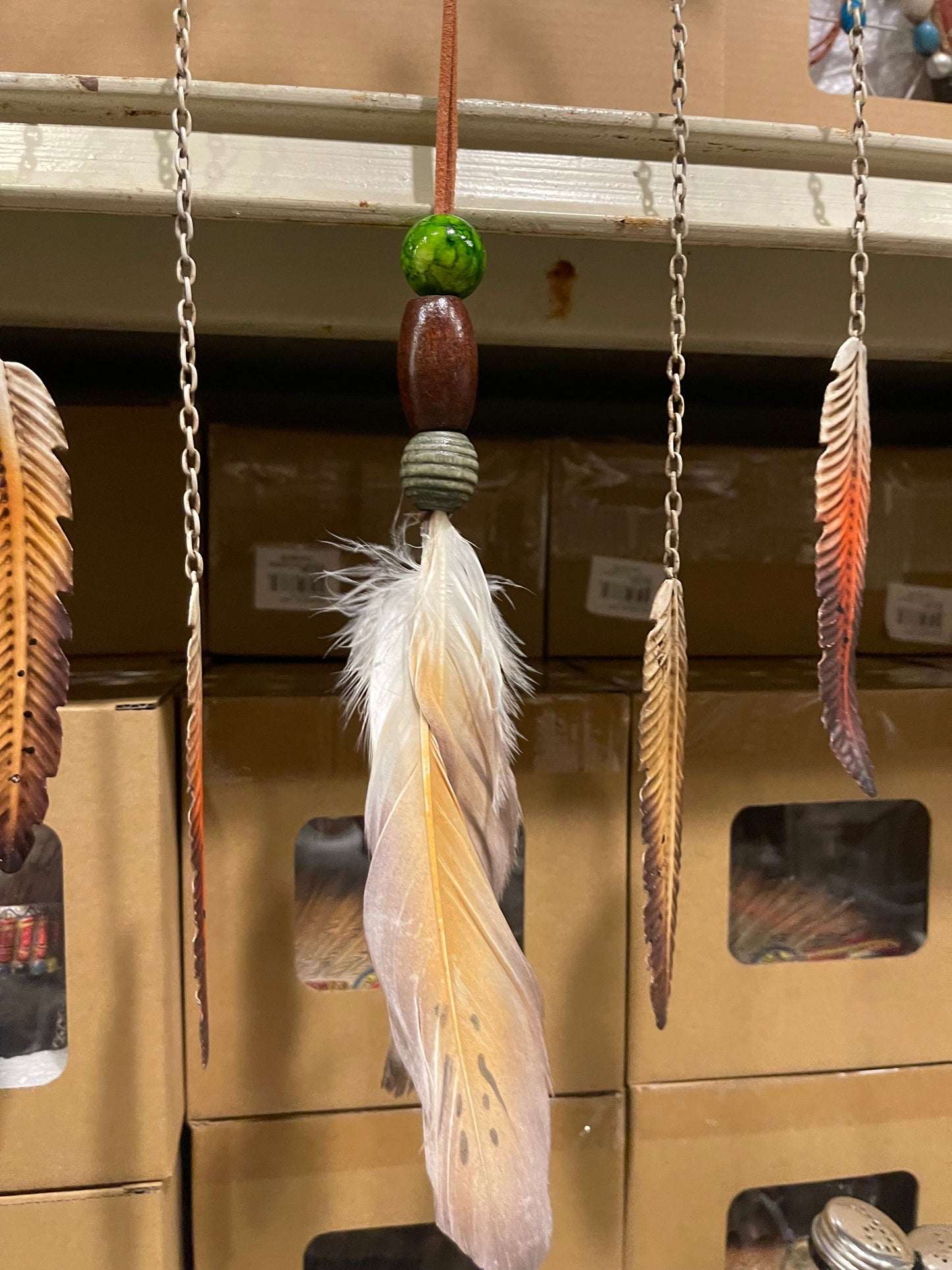 Feather Antler Dream Catcher