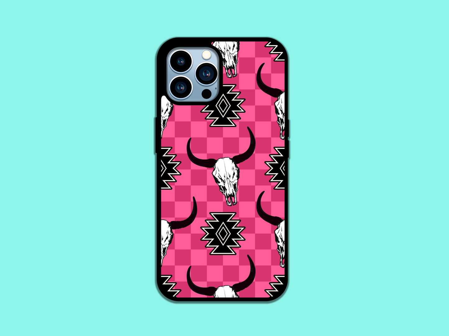 Pink Aztec Phone Case