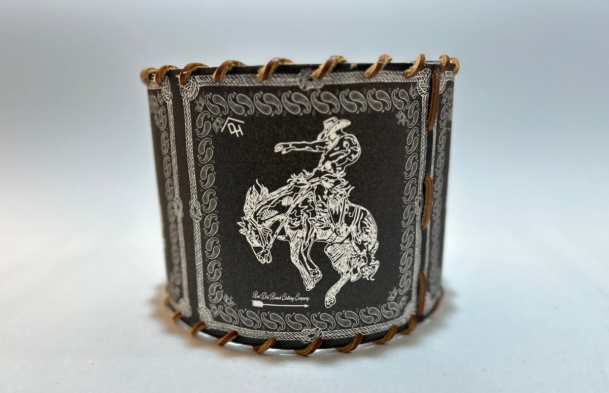 Bandana Bronc Black Lampshade