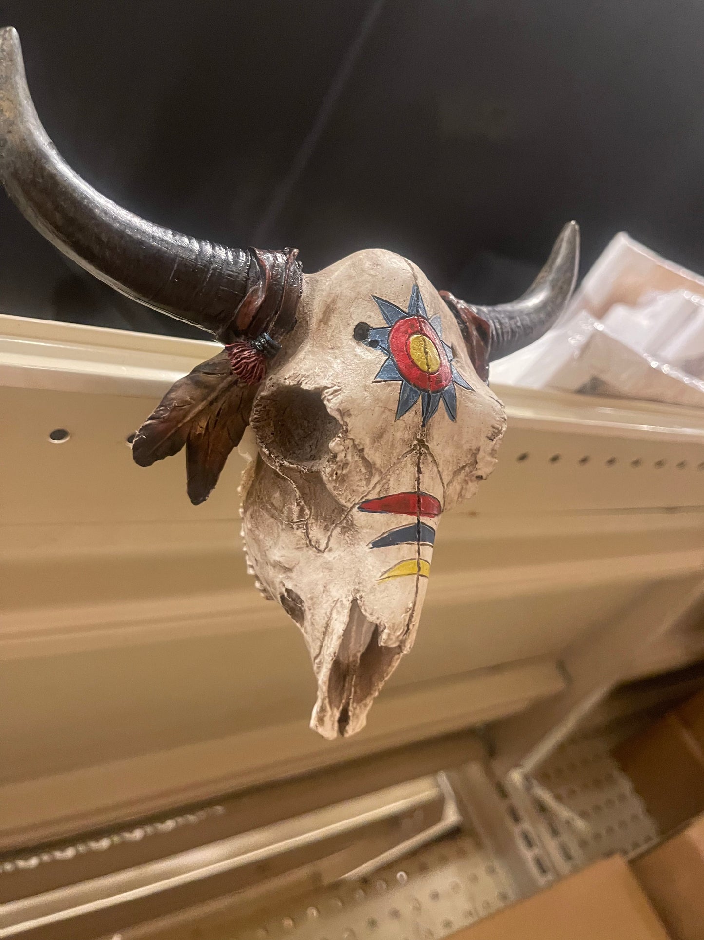 Sun Cowskull Wall Decor