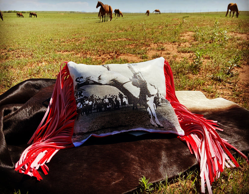 Legend Bronc Rider Pillow