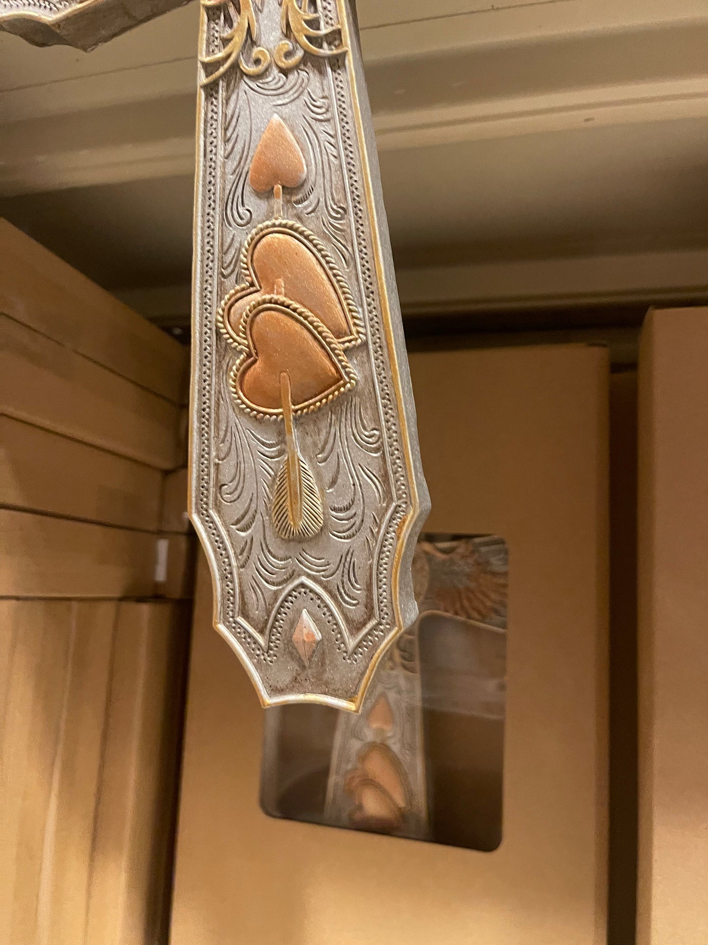 Silver & Gold Western Cross