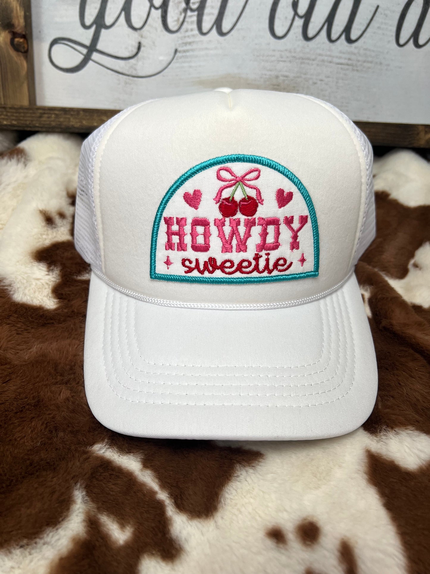 Howdy Sweetie Trucker Hat