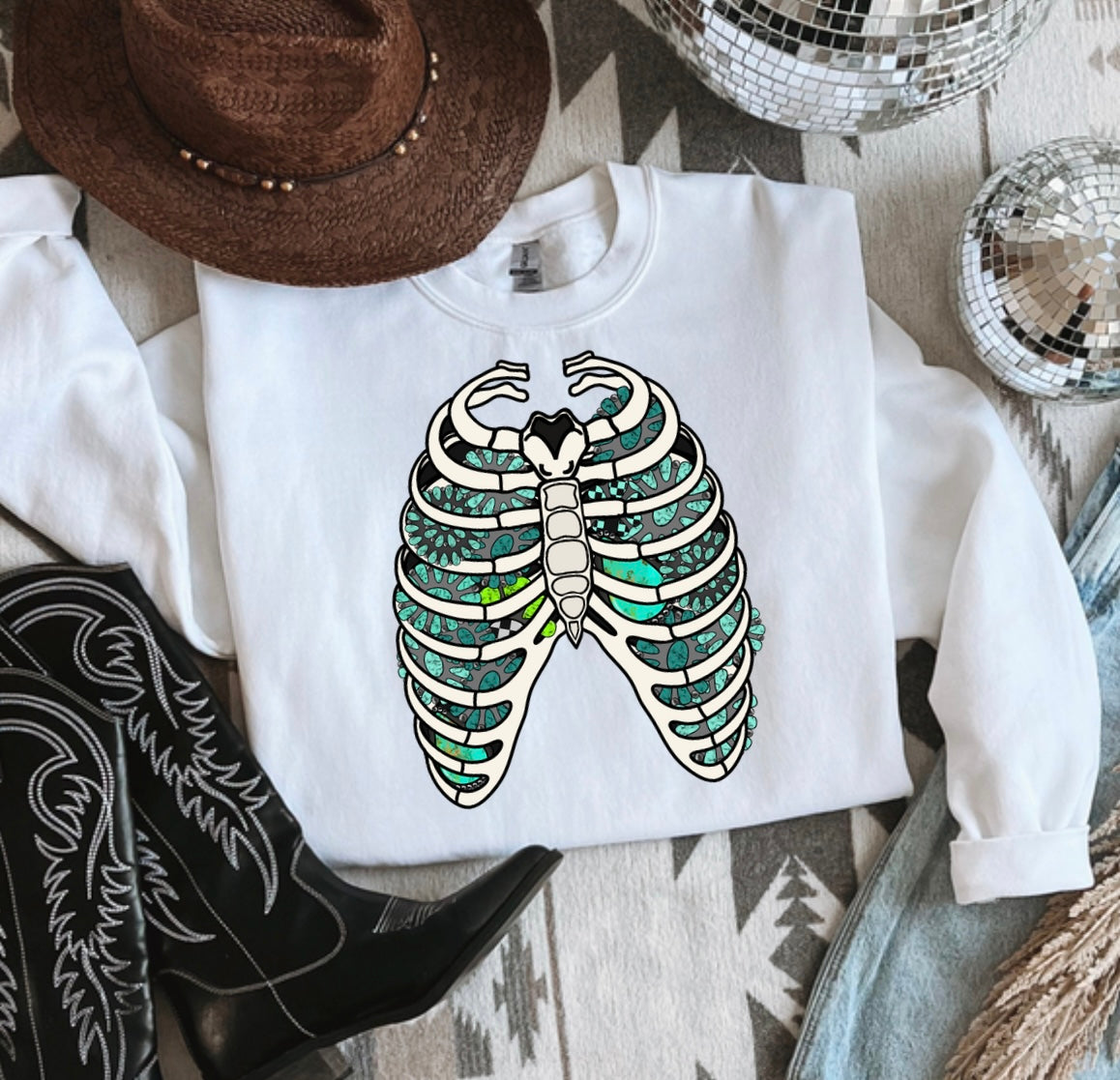 Made Of Turquoise Crewneck