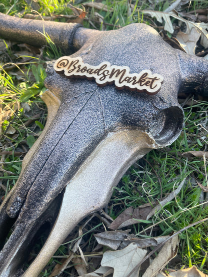 Julie Rose Gold Flux Cowskull