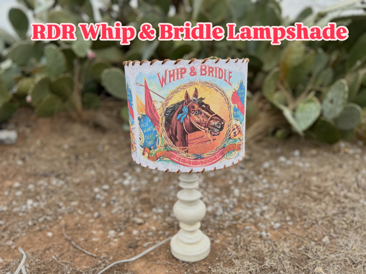 RDR Whip and Bridle Lampshade