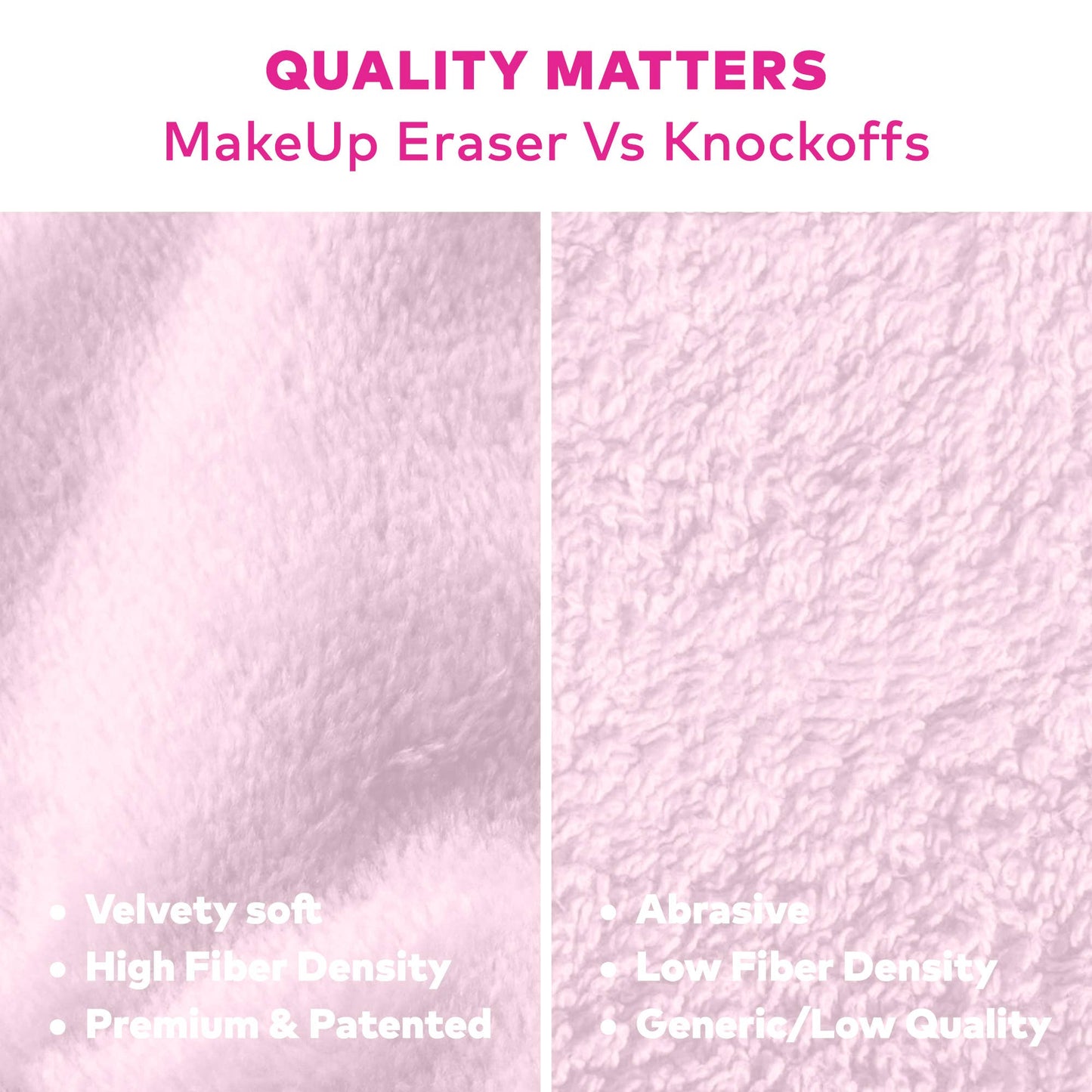The Original MakeUp Eraser - Silver Infused MakeUp Eraser PRO | Acne Prone Skin
