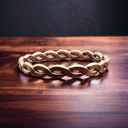 14/20 Rose Gold-Filled Woven Ring