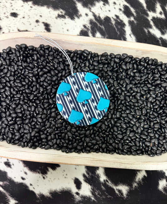 Turquoise Spades Freshie