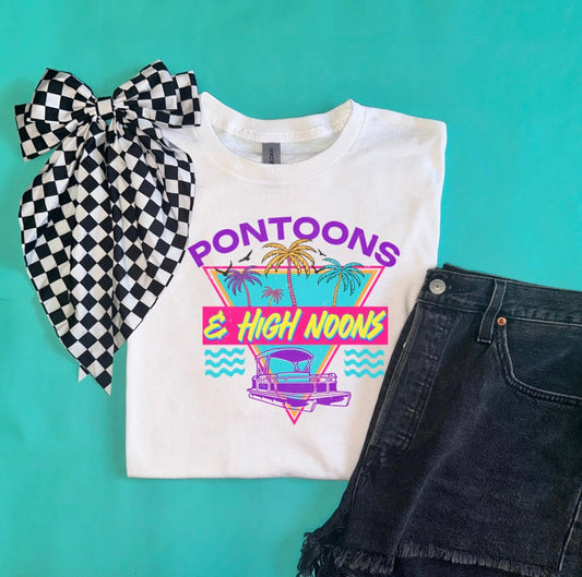 Pontoons & High Noons Graphic Tee