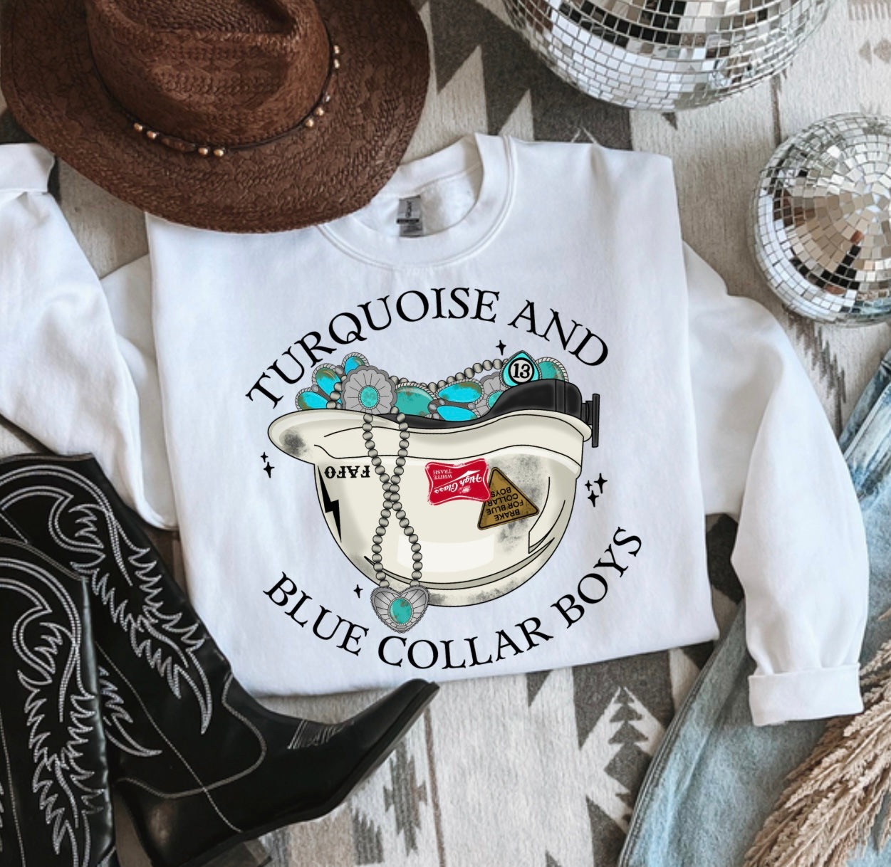 Blue Collar Boys Crewneck