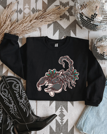 Punchy Scorpion Crewneck