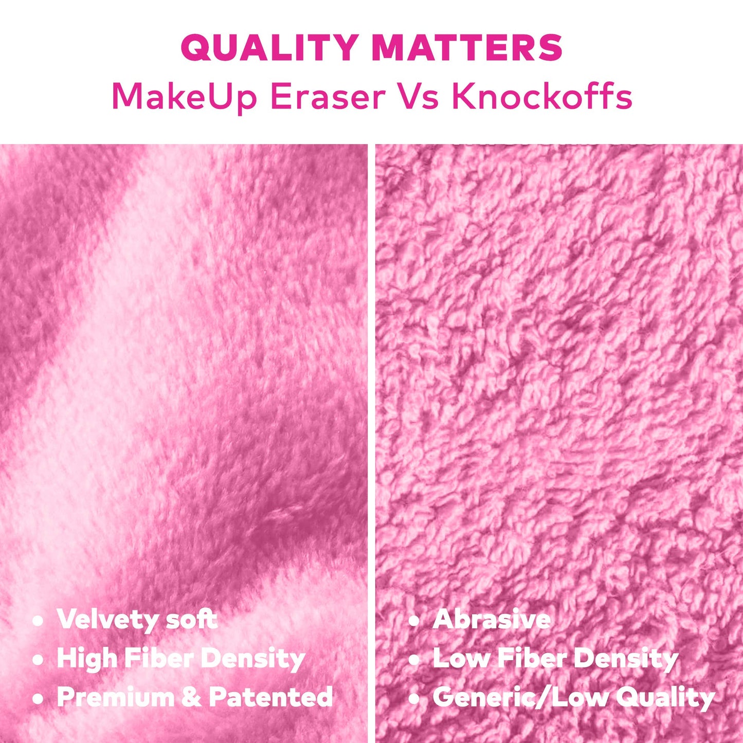 The Original MakeUp Eraser - Original Pink MakeUp Eraser PRO | Best Seller