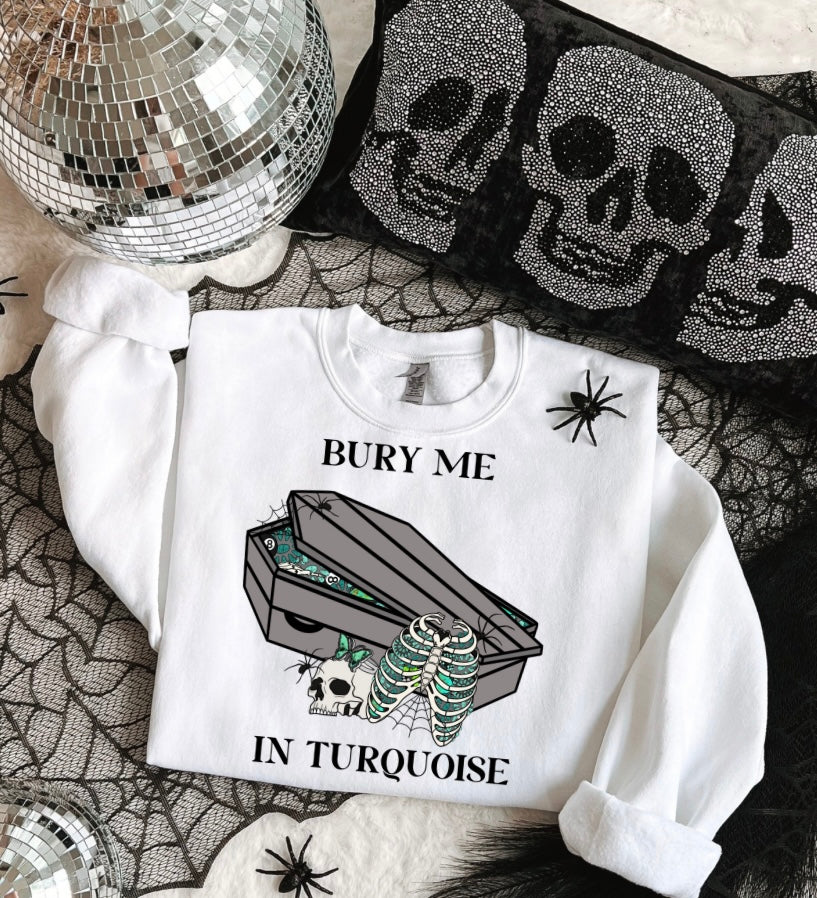 Turquoise Til Death Graphic