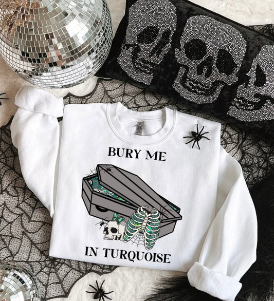 Turquoise Til Death Graphic