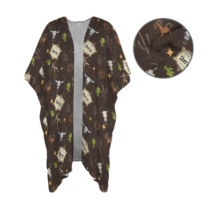 Western Kimono Duster Coverup