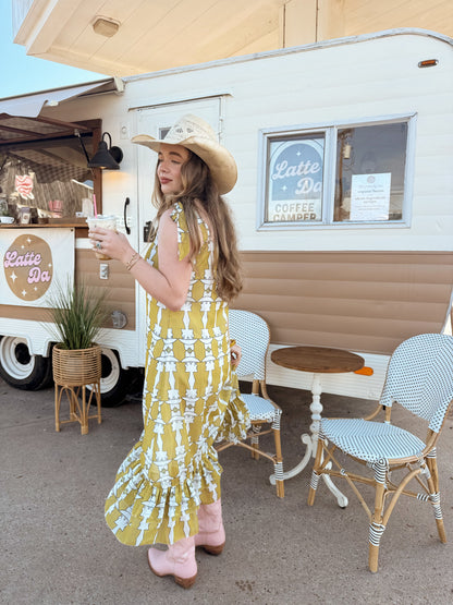 The Allie Falcon Mod Maud Midi Dress