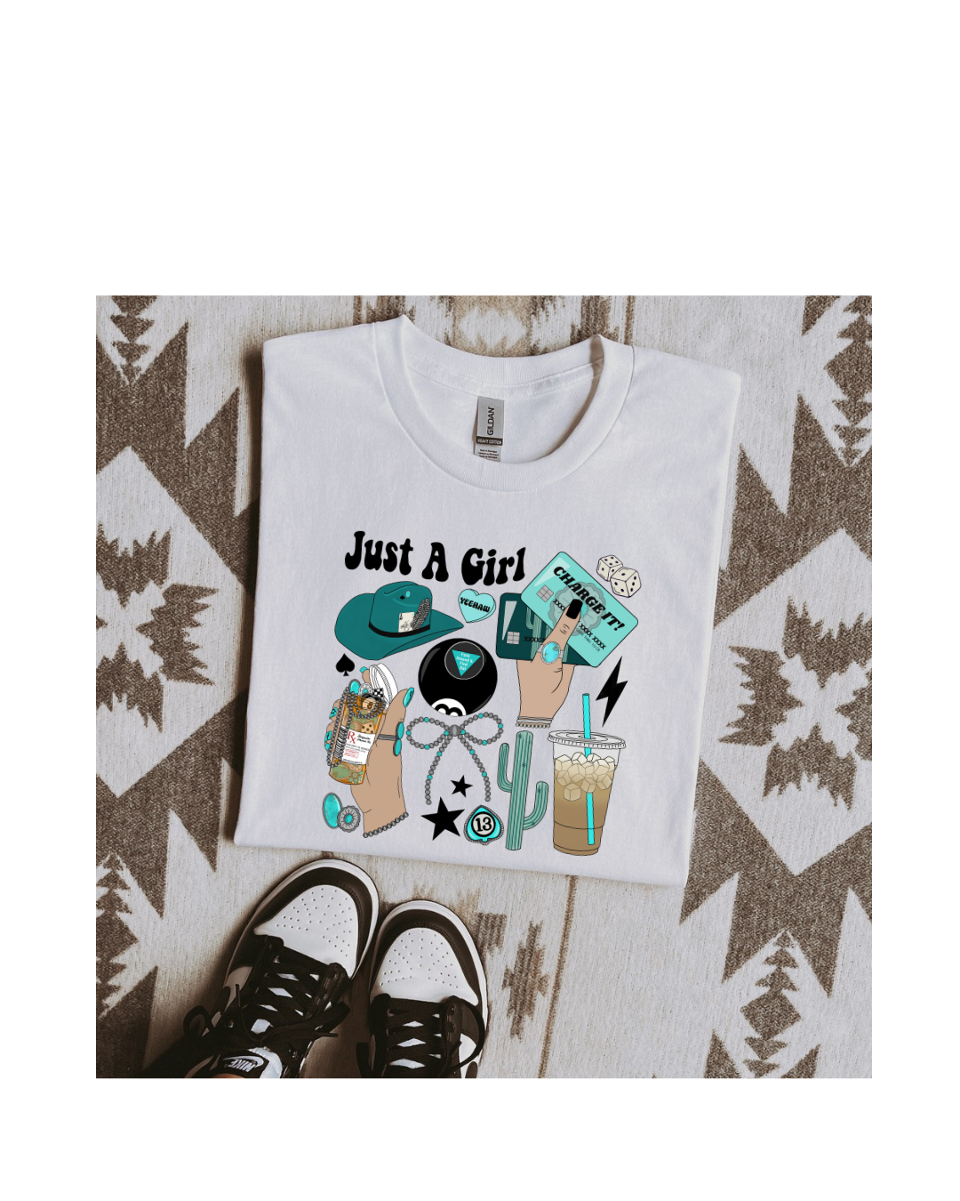 Just A Girl Graphic Tee