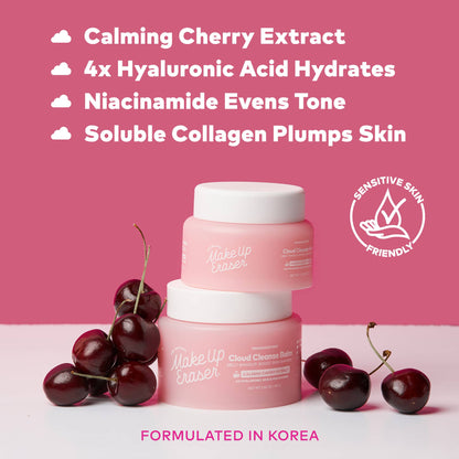 The Original MakeUp Eraser - Cloud Cleanse Cherry Melting Balm | Erase Makeup Treat Skin™ - 100ml