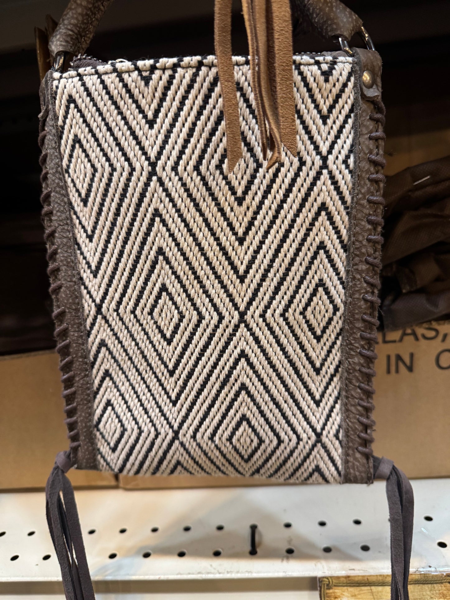 Aztec Diamond Crossbody Purse