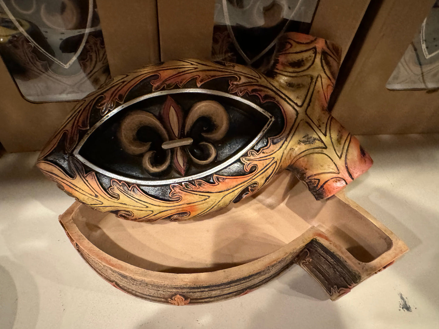 Flour de Lys Large Trinket Box