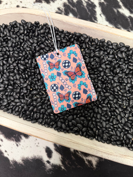 Turquoise Butterfly Freshie