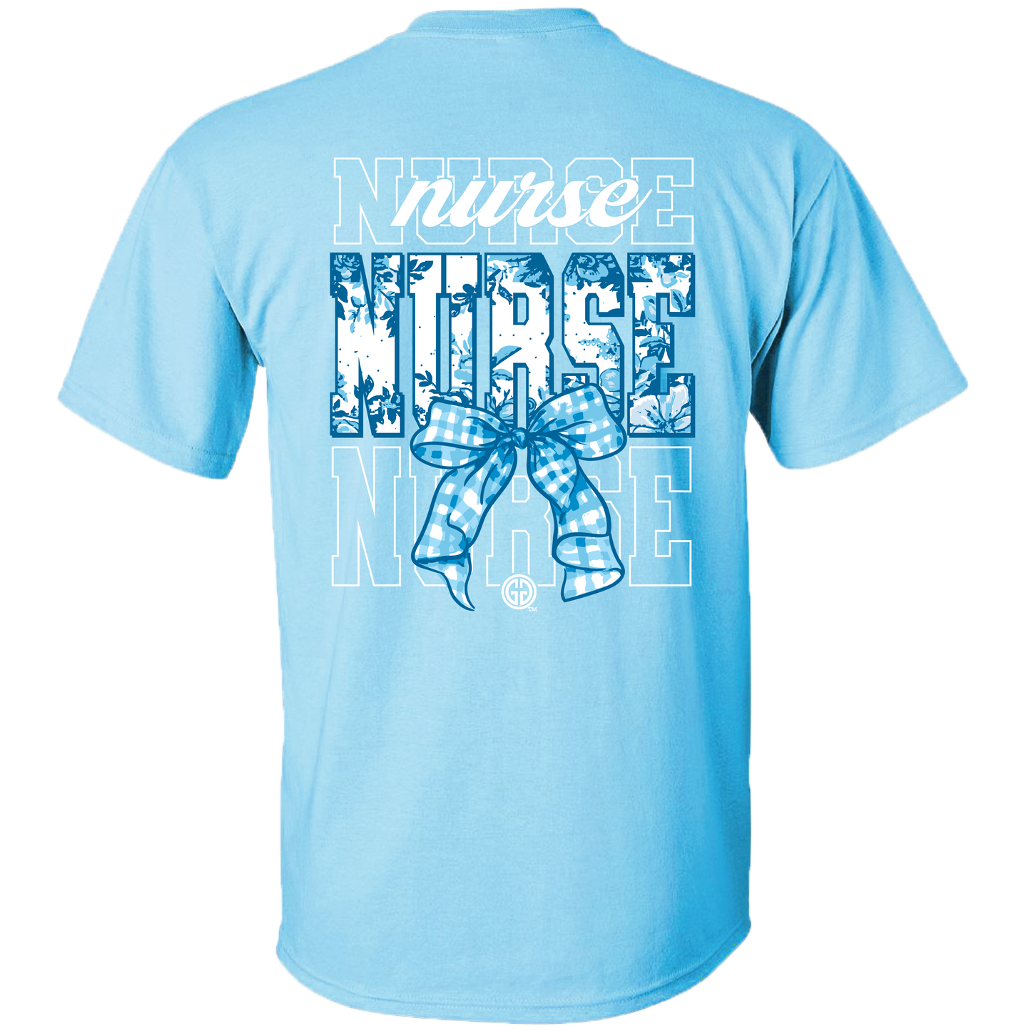 Girlie Girl Originals - 2729 Nurse Toile-Sky Blue