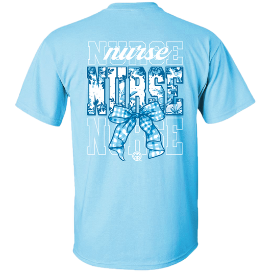 Girlie Girl Originals - 2729 Nurse Toile-Sky Blue