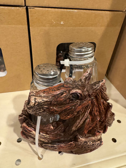 Horse Salt & Pepper Shaker Set
