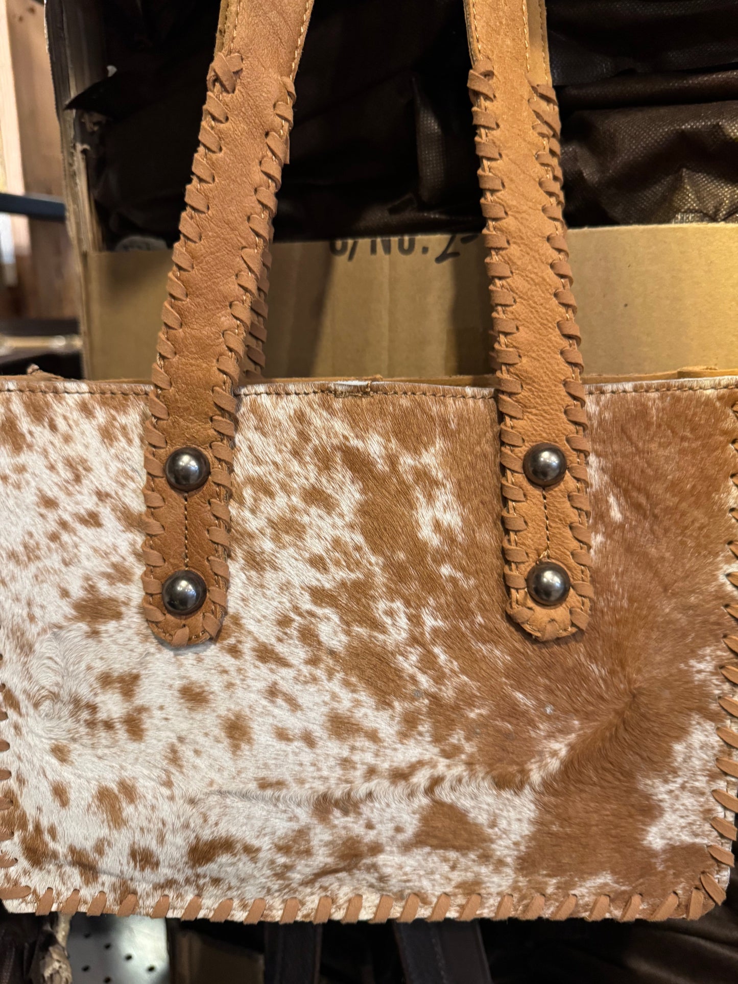 Cowhide Handbag