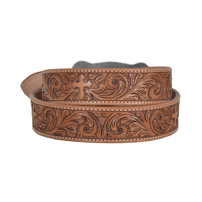Myra Bag - Structured Hand-Tooled Leather Women's Belt