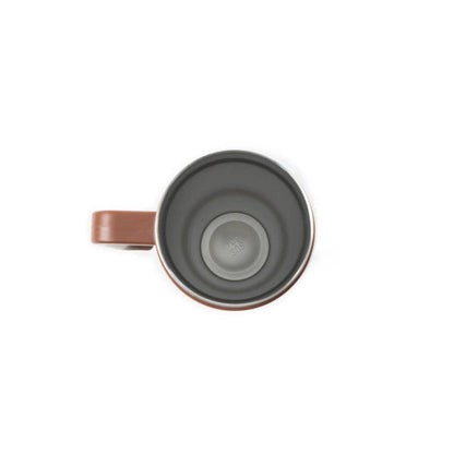 Myra Bag - Wide Wyoming Tumbler In Brown and White