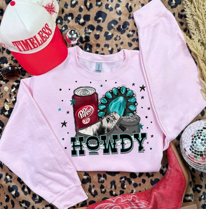 Howdy Dr Pepper Crewneck