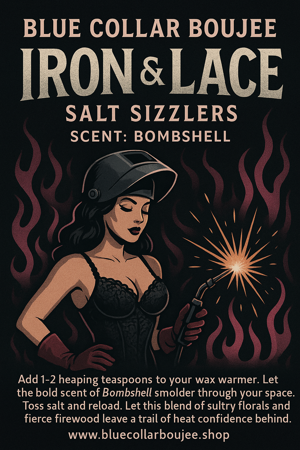 Salt Sizzlers –  8oz Jar