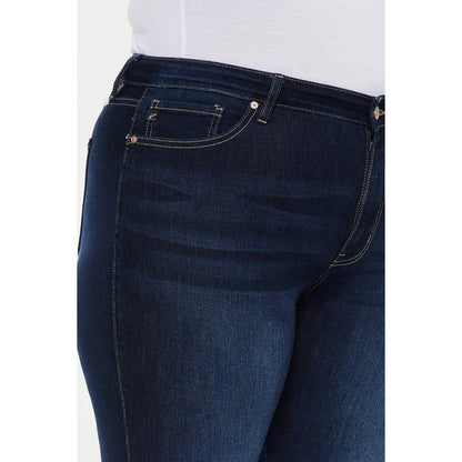Kan Can USA -High Rise ankle jeans.