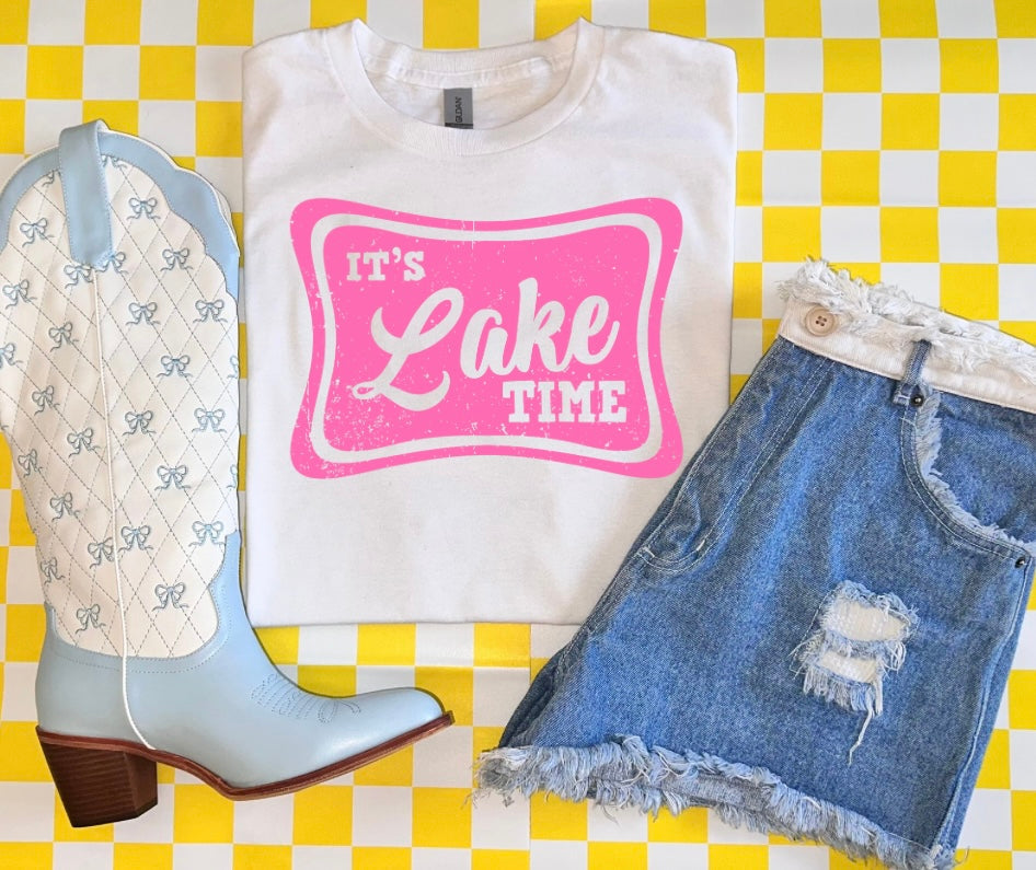 Lake Time Graphic Tee
