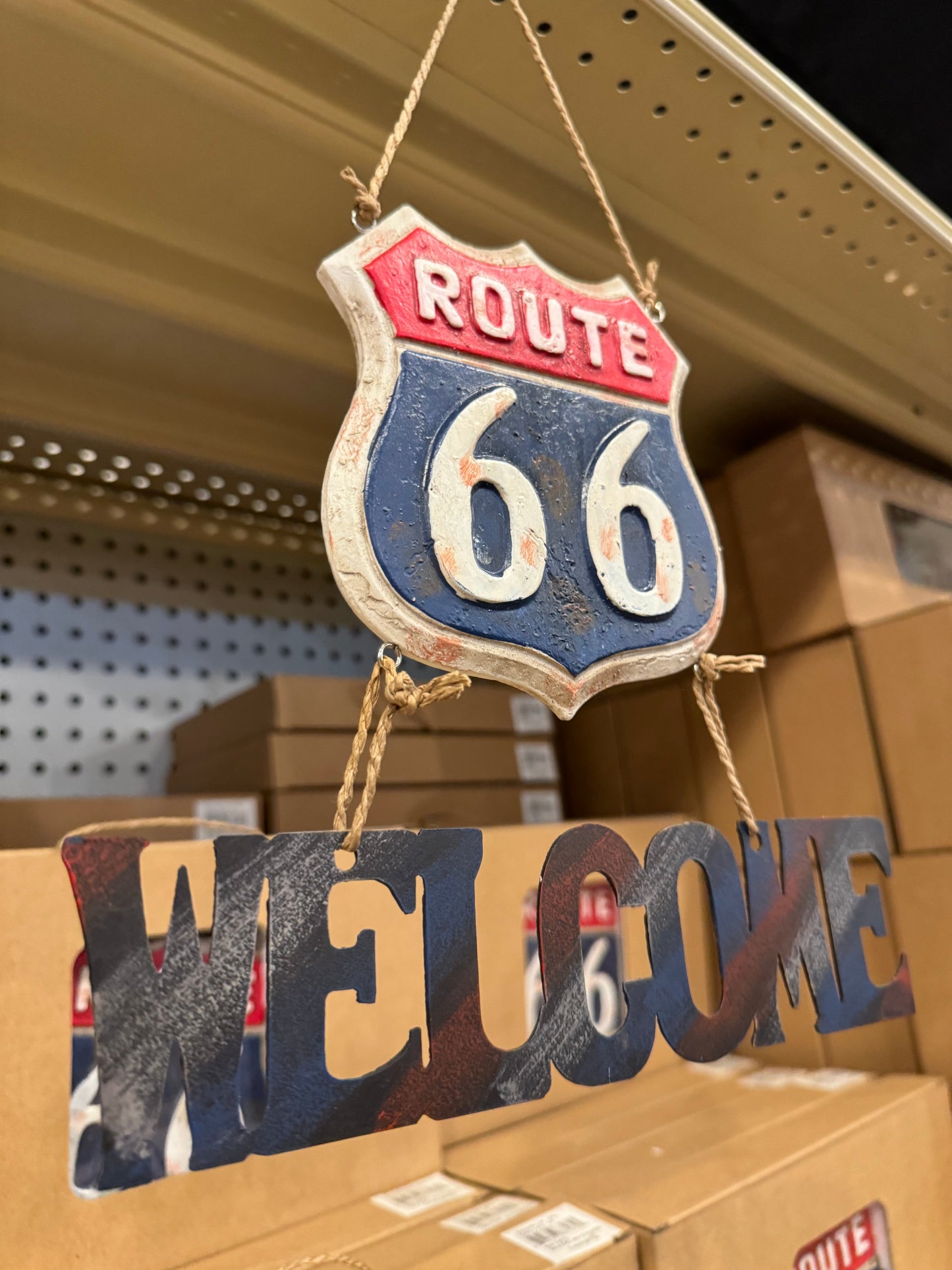 Route 66 Welcome Sign