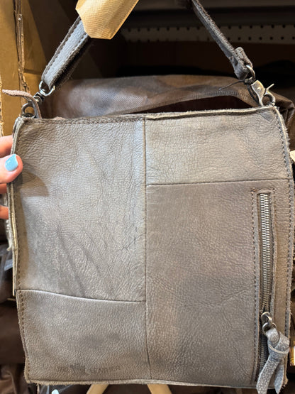 BA2835 Red & Blue Aztec Cowhide Handbag