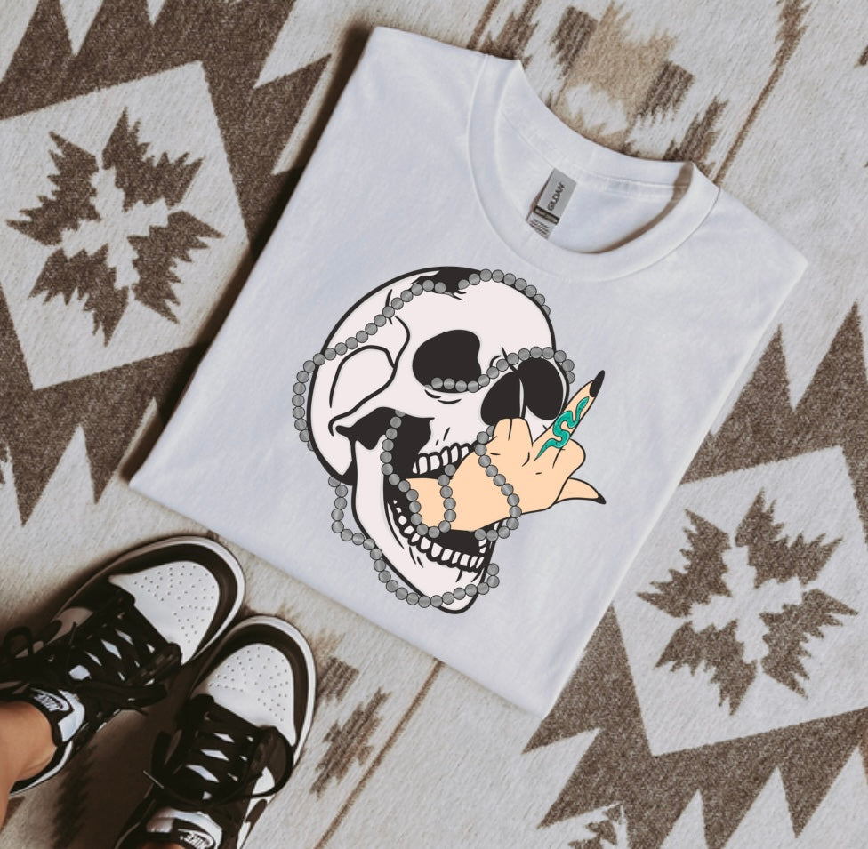 Punchy Skull Graphic Tee