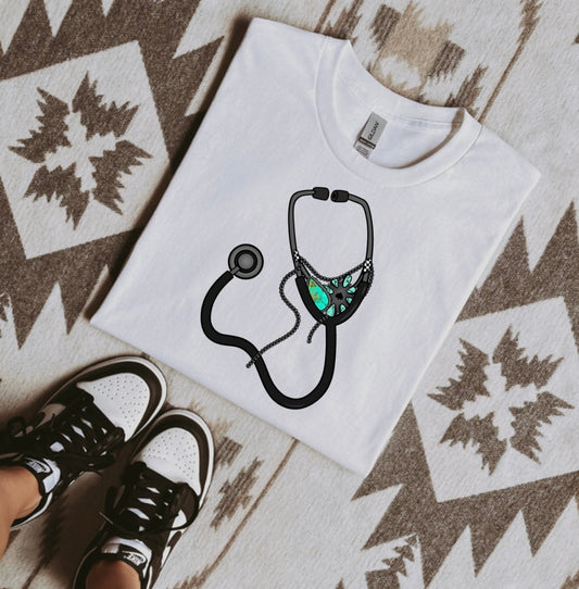 Punchy Health Care Graphic Tee