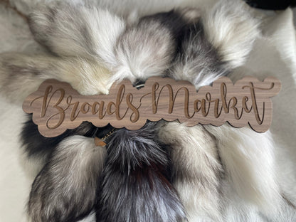 Assorted Short Fox Tail Keychains