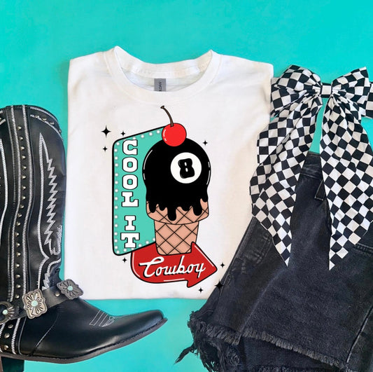 Cool It Cowboy Graphic Tee