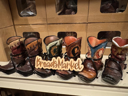 RA7415 Set of 6 Boot Vases