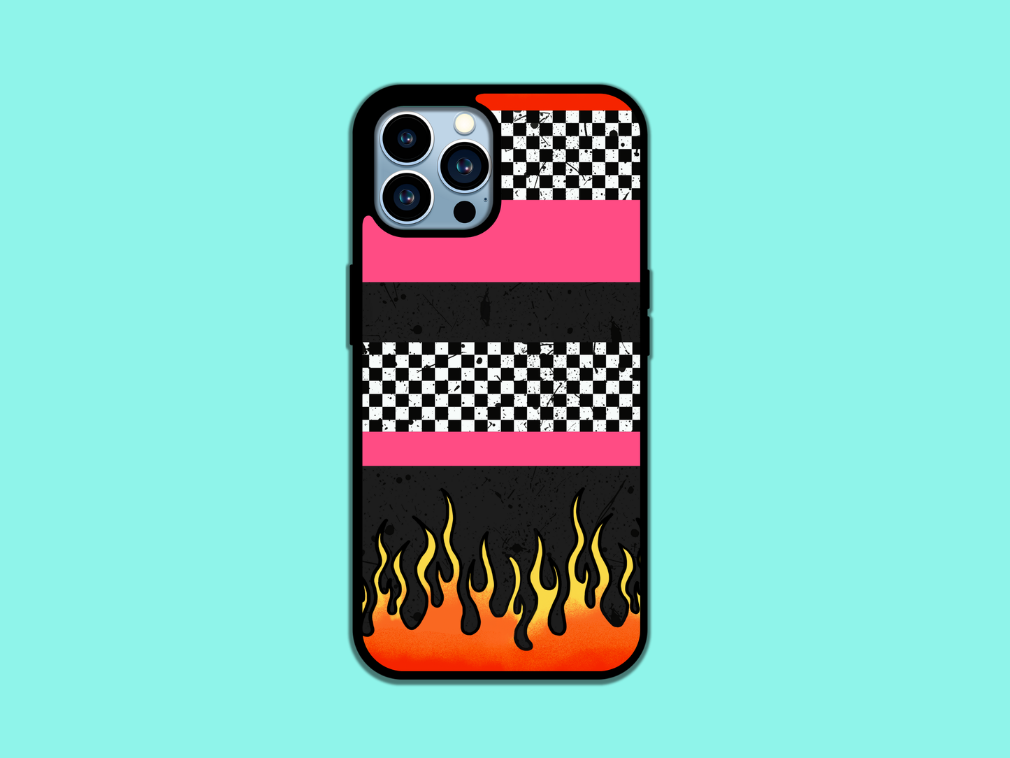 Flame Design Phone Case