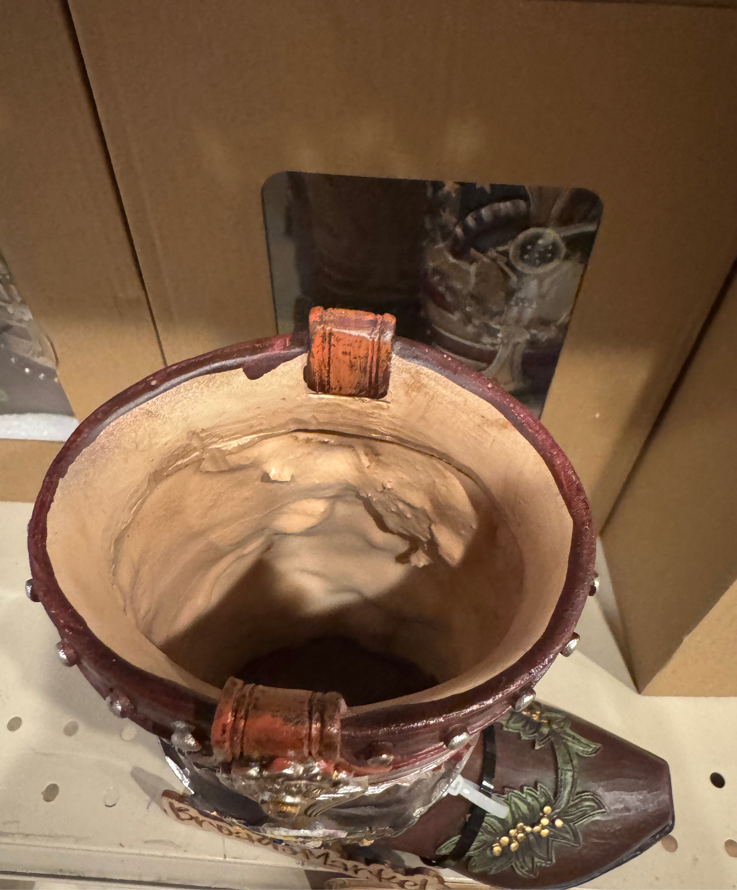 RA7359 US Eagle Boot Vase