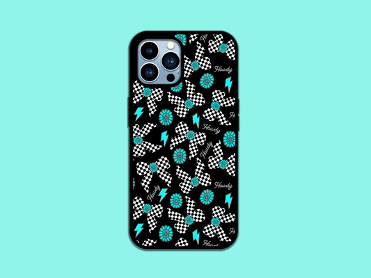 Checkered Bows Phone Case