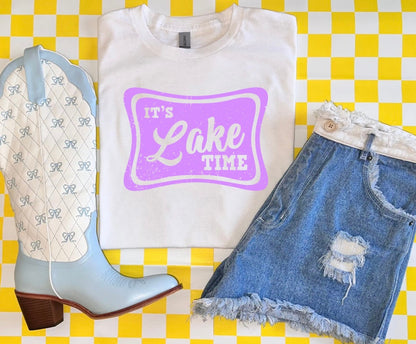 Lake Time Graphic Tee